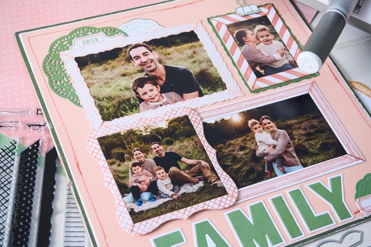 Sizzix 49 & Market Clear Stamps with Framelits Build-A-Frame (667056) Sizzix 49 & Market Clear Stamps with Framelits Build-A-Frame (667056)