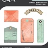 Sizzix 49 & Market Clear Stamps with Framelits Tag It (667064)