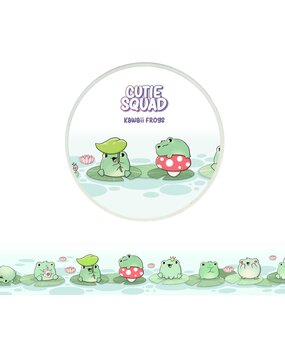 CutieSquad Kawaii Frog Washi Tape