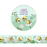 CutieSquad Flowery Bees Washi Tape