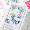 Pinkfresh Studio Homespun with Heart Stencil Freshly Picked (311425)