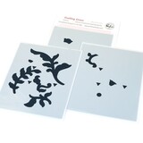 Pinkfresh Studio Homespun with Heart Stencil Trailing Grace (312125)