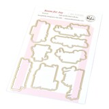 Pinkfresh Studio Homespun with Heart Die Room for Joy (312325)