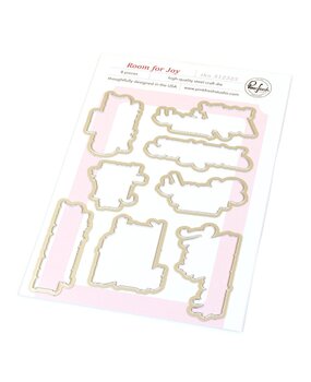 Pinkfresh Studio Homespun with Heart Die Room for Joy (312325)