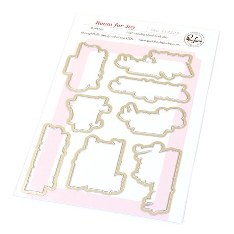 Pinkfresh Studio Homespun with Heart Die Room for Joy (312325)