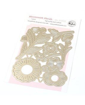 Pinkfresh Studio Homespun with Heart Die Bloomsmith Florals (312525)