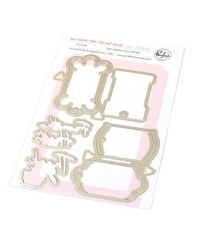 Pinkfresh Studio Homespun with Heart Die The Stitch Edit Thread Spool (312825)