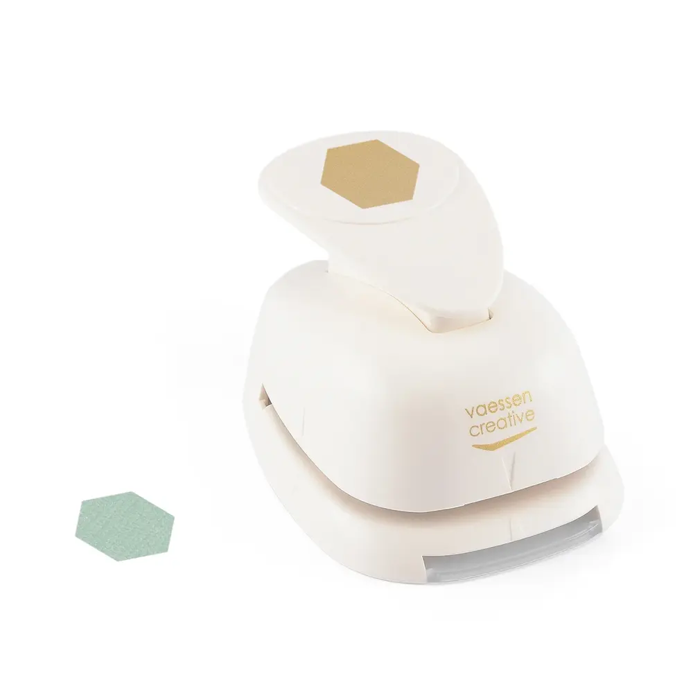 Vaessen Creative Figuurpons Maxi Hexagon (21440-053)