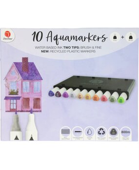 DécoTime 10 Aquamarkers Ultra Marine (3004842)