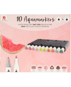 DécoTime 10 Aquamarkers Deep Red (3004842)