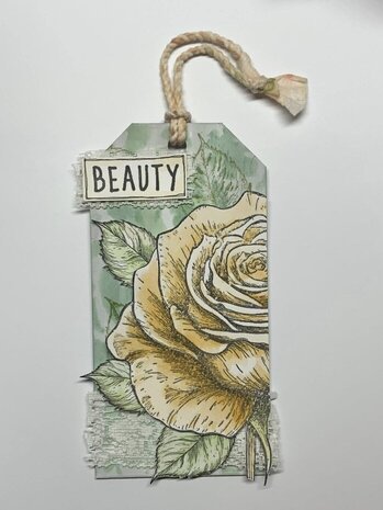 IndigoBlu Giant Rose A5 Rubber Stamp (IND1488)