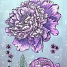 IndigoBlu Giant Peony A5 Rubber Stamp (IND1491)