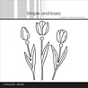 Simple and Basic Tulips Metal Dies (SBD642)