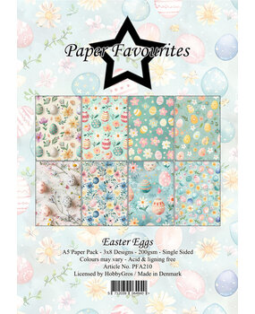 Paper Favourites Easter Eggs A5 Paper Pack (PFA210)
