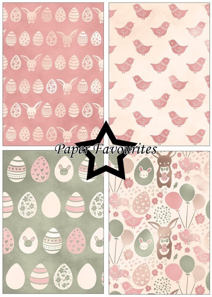 Paper Favourites Rustic Easter A5 Paper Pack (PFA211)