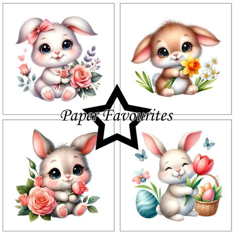 Paper Favourites Easter Cuties 6x6 Inch Paper Pack (PF569)