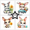 Paper Favourites Easter Cuties 6x6 Inch Paper Pack (PF569)