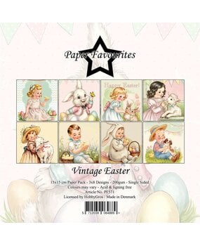Paper Favourites Vintage Easter 6x6 Inch Paper Pack (PF571)