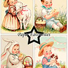 Paper Favourites Vintage Easter A6 Paper Pack (PFA612)