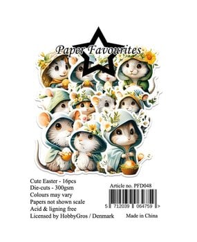 Paper Favourites Die-Cuts Cute Easter (PFD048)