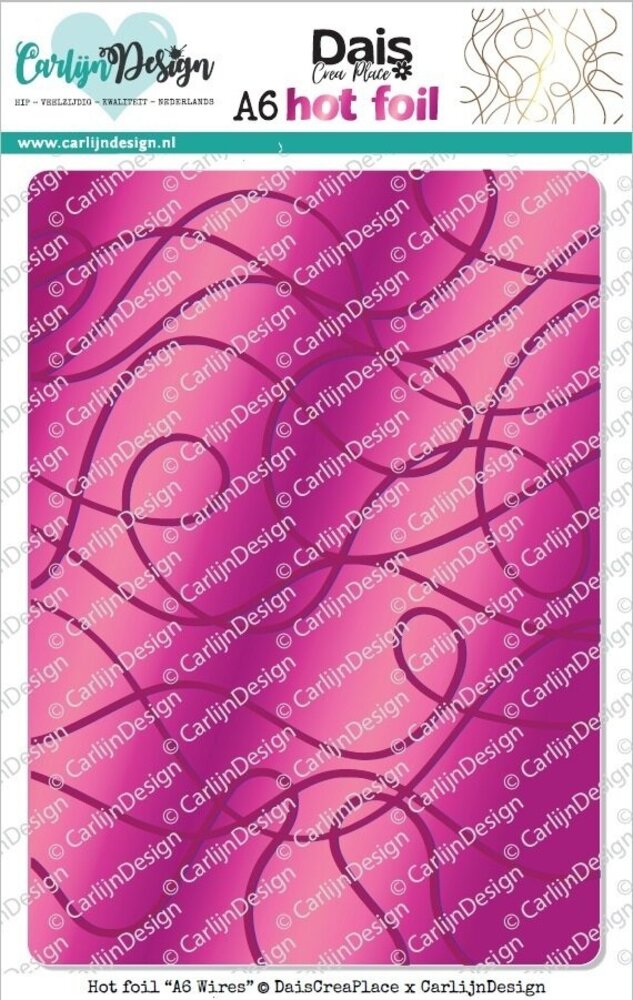 Carlijn Design Hot Foil A6 Wires (CDHF-0086)