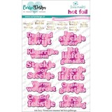 Carlijn Design Hot Foil Creatieve Teksten (CDHF-0087)