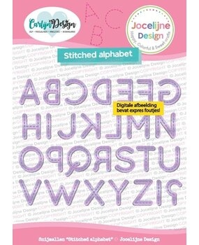 Carlijn Design Snijmallen Stitched Alphabet (CDJD-0075)