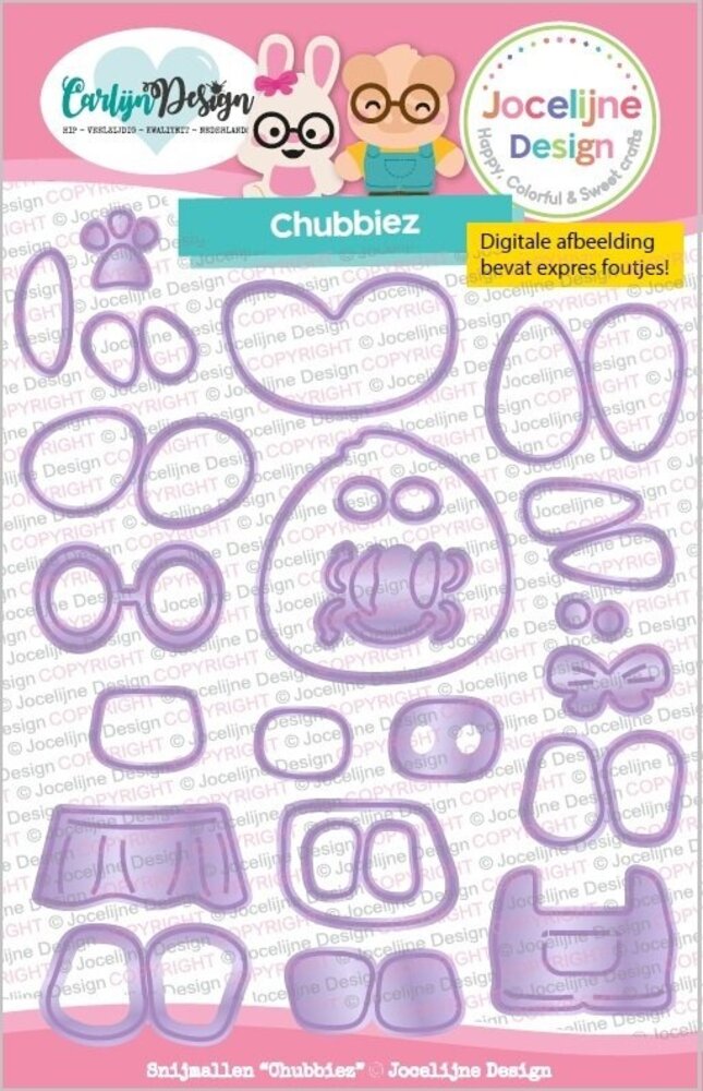 Carlijn Design Snijmallen Chubbiez (CDJD-0076)