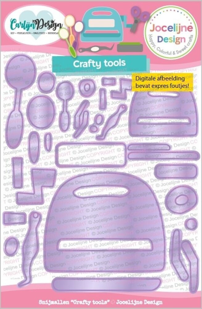 Carlijn Design Snijmallen Crafty Tools (CDJD-0078)