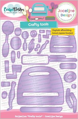 Carlijn Design Snijmallen Crafty Tools (CDJD-0078)