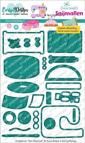 Carlijn Design Snijmallen Sew Sweeties (CDSN-0352)