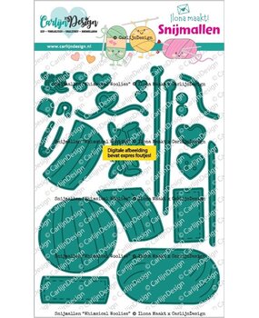 Carlijn Design Snijmallen Whimsical Woolies (CDSN-0353)