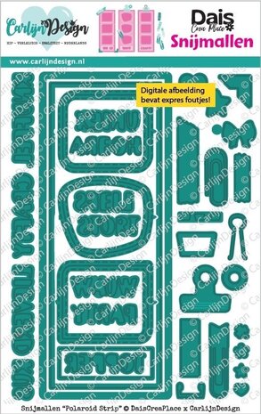 Carlijn Design Snijmallen Polaroid Strip (CDSN-0357)