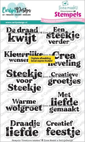 Carlijn Design Stempels Creatieve Teksten (CDST-0167)