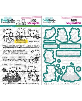 Carlijn Design Handwerk Helden Stamp & Die DUO (CDST-0165/CDSN-0355)