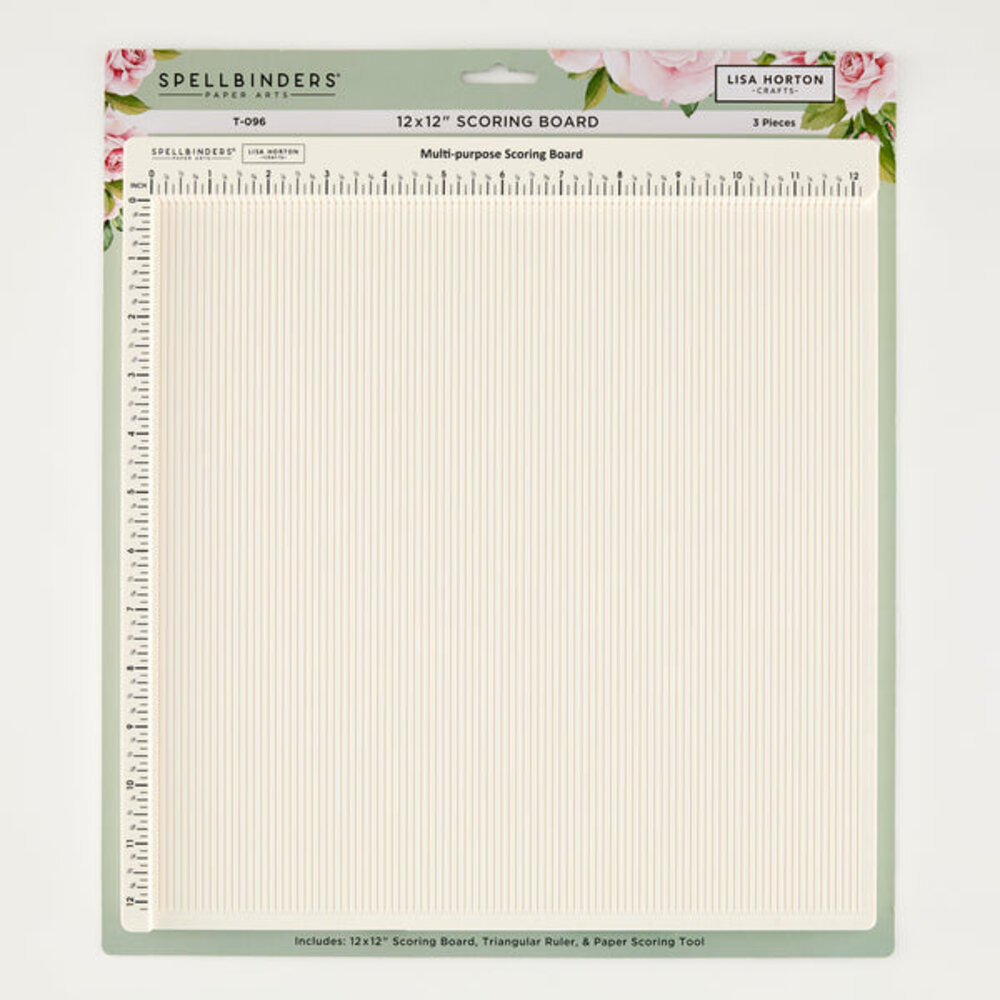 Spellbinders Lisa Horton Crafts Special Edition 12x12 Inch Scoring Board (T-096)