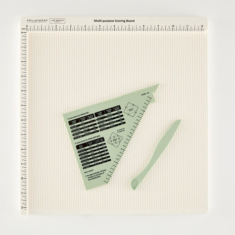 Spellbinders Lisa Horton Crafts Special Edition 12x12 Inch Scoring Board (T-096)