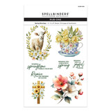 Spellbinders Rub-On Sheets Spring Blessings (SCSR-008)
