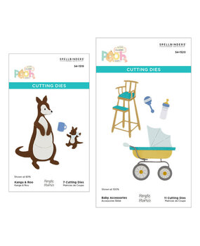 Spellbinders Say Cheese Classic Pooh Baby Kanga & Roo Die Bundle (BD-1035)