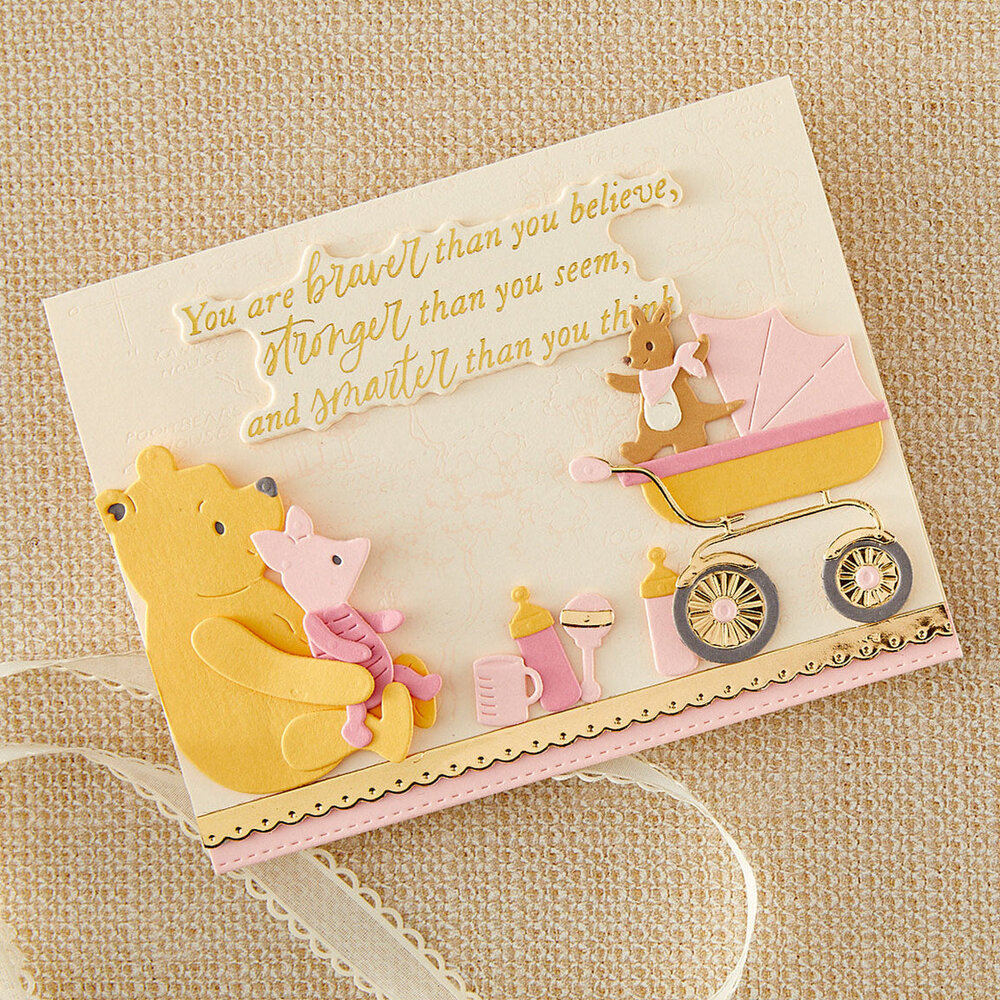 Spellbinders Say Cheese Classic Pooh Baby Kanga & Roo Die Bundle (BD-1035)