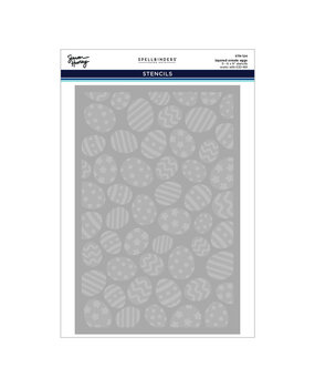 Spellbinders Happy Spring Layered Ornate Eggs Stencil (STN-124)