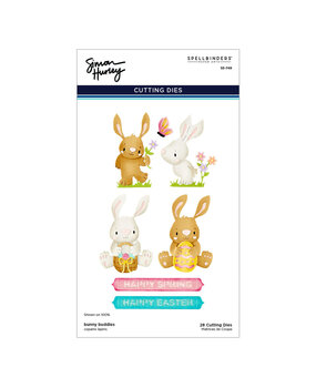 Spellbinders Happy Spring Bunny Buddies Dies (S5-749)
