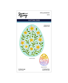 Spellbinders Happy Spring In Bloom Egg Dies (S5-751)