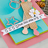 Spellbinders PRE-ORDER Make It & Bake It Sugared Expressions Clear Stamp (STP-267)