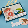 Spellbinders PRE-ORDER Make It & Bake It Sugared Expressions Clear Stamp (STP-267)