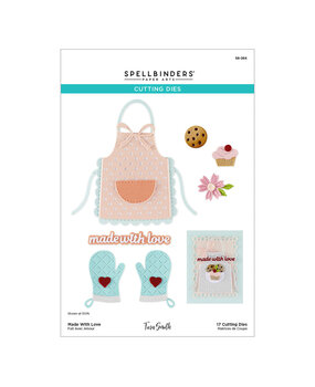 Spellbinders Make It & Bake It Made With Love Dies (S6-266)