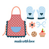 Spellbinders PRE-ORDER Make It & Bake It Made With Love Dies (S6-266)