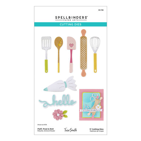 Spellbinders PRE-ORDER Make It & Bake It Fluff, Frost & Roll Dies (S5-726)