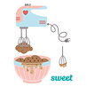Spellbinders Make It & Bake It Magic Mixer Dies (S5-728) Spellbinders Make It & Bake It Magic Mixer Dies (S5-728)