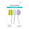 Spellbinders Aged to Perfection HBD Balloons Dies (S3-562)